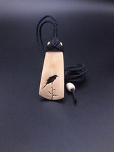 Load image into Gallery viewer, crow pendant
