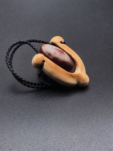 hand carved fossil jewelry